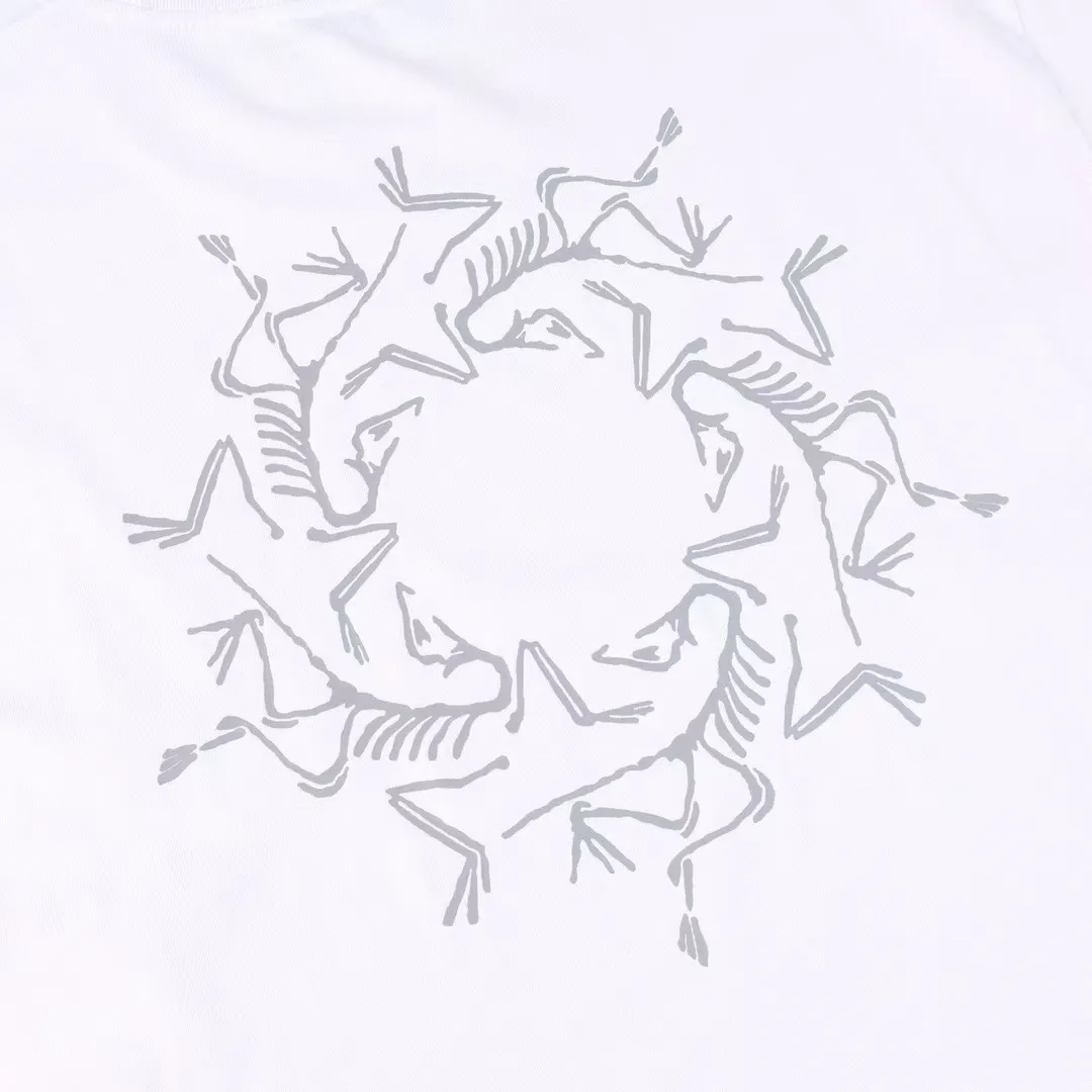 ARC TERYX 2025New Arrival 3M logo Same Style t 100％ 32 3M ：White Size：XS S M L